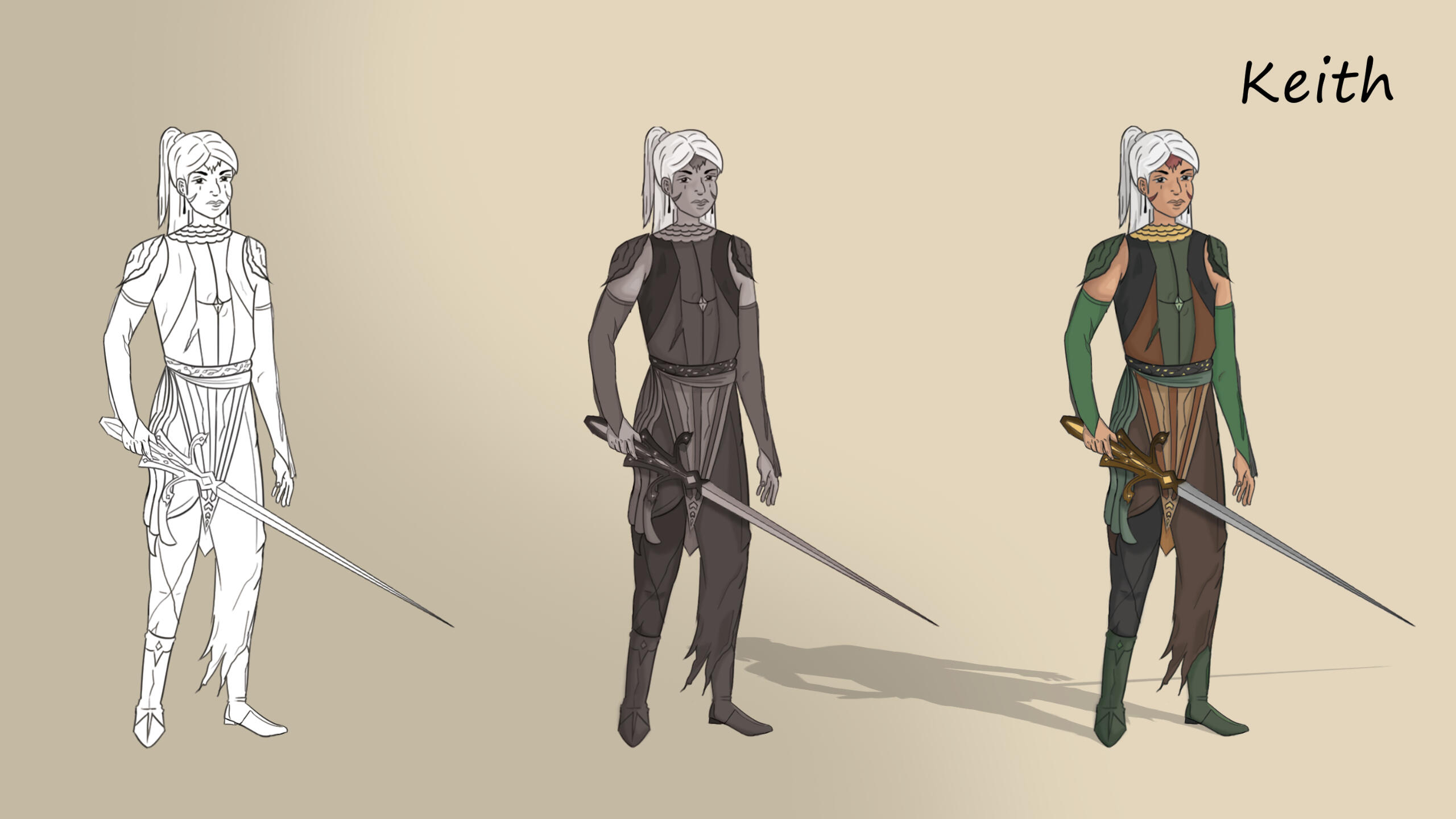 Keith, le prince illégitime des dragons